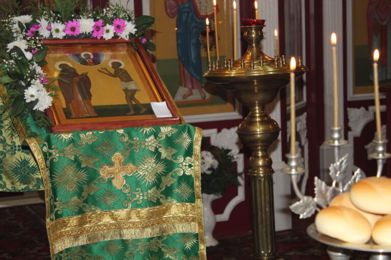 В нашем храме отметили память святого блаженного Прокопия Вятского