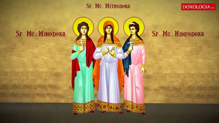 Святые мученицы Минодора, Митродора и Нимфодора